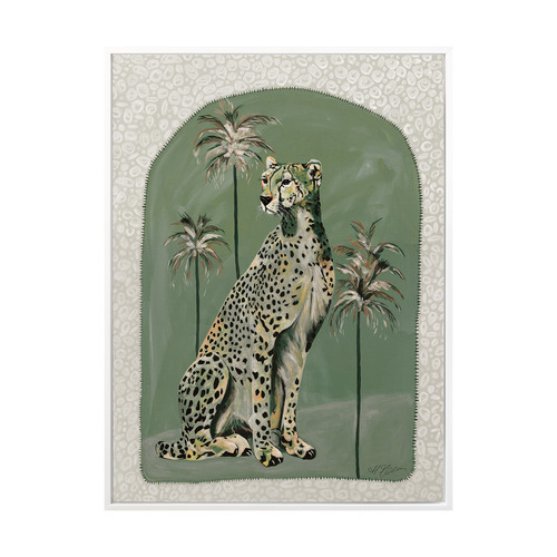 Thinking of You Green Printed Wall Art
