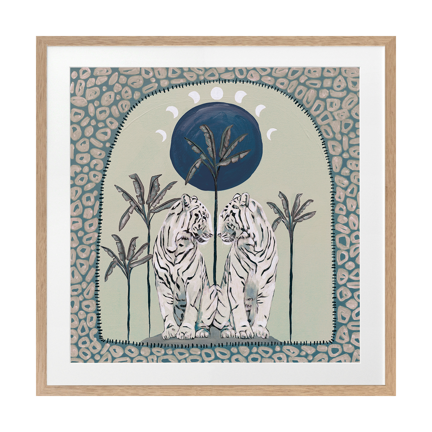 Days on End Green Printed Wall Art