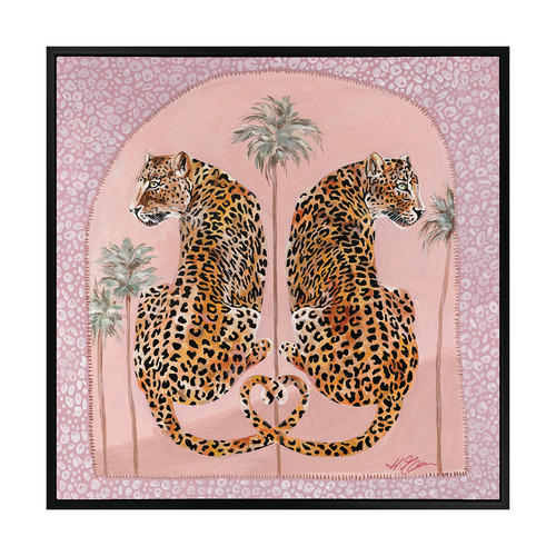 Synchronicity Pink Printed Wall Art