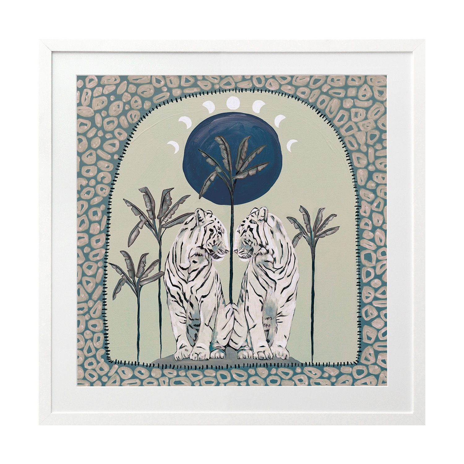 Days on End Green Printed Wall Art