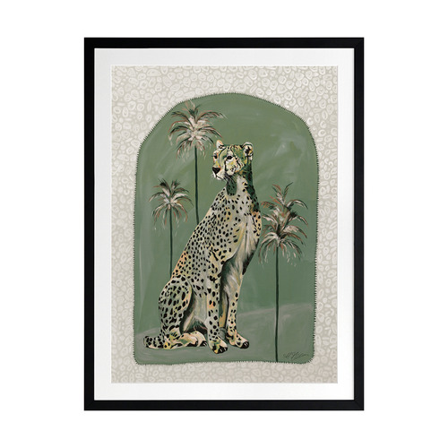 Thinking of You Green Printed Wall Art