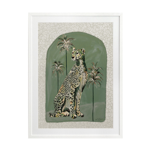 Thinking of You Green Printed Wall Art