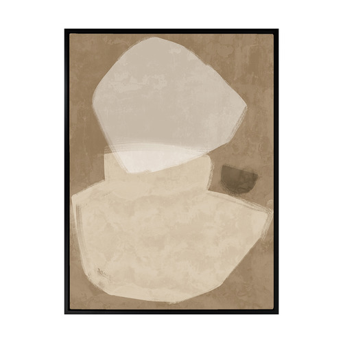 Balanced Brown Printed Wall Art
