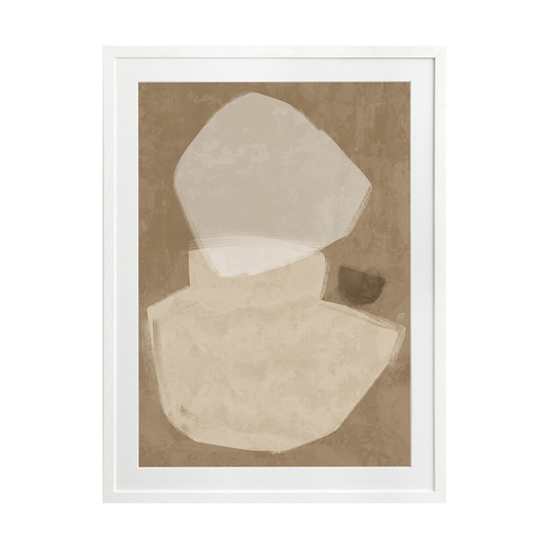 Balanced Brown Printed Wall Art