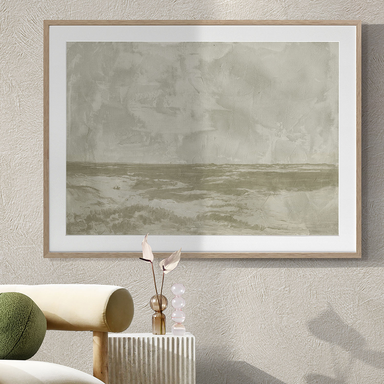 Organic Flow Printed Wall Art