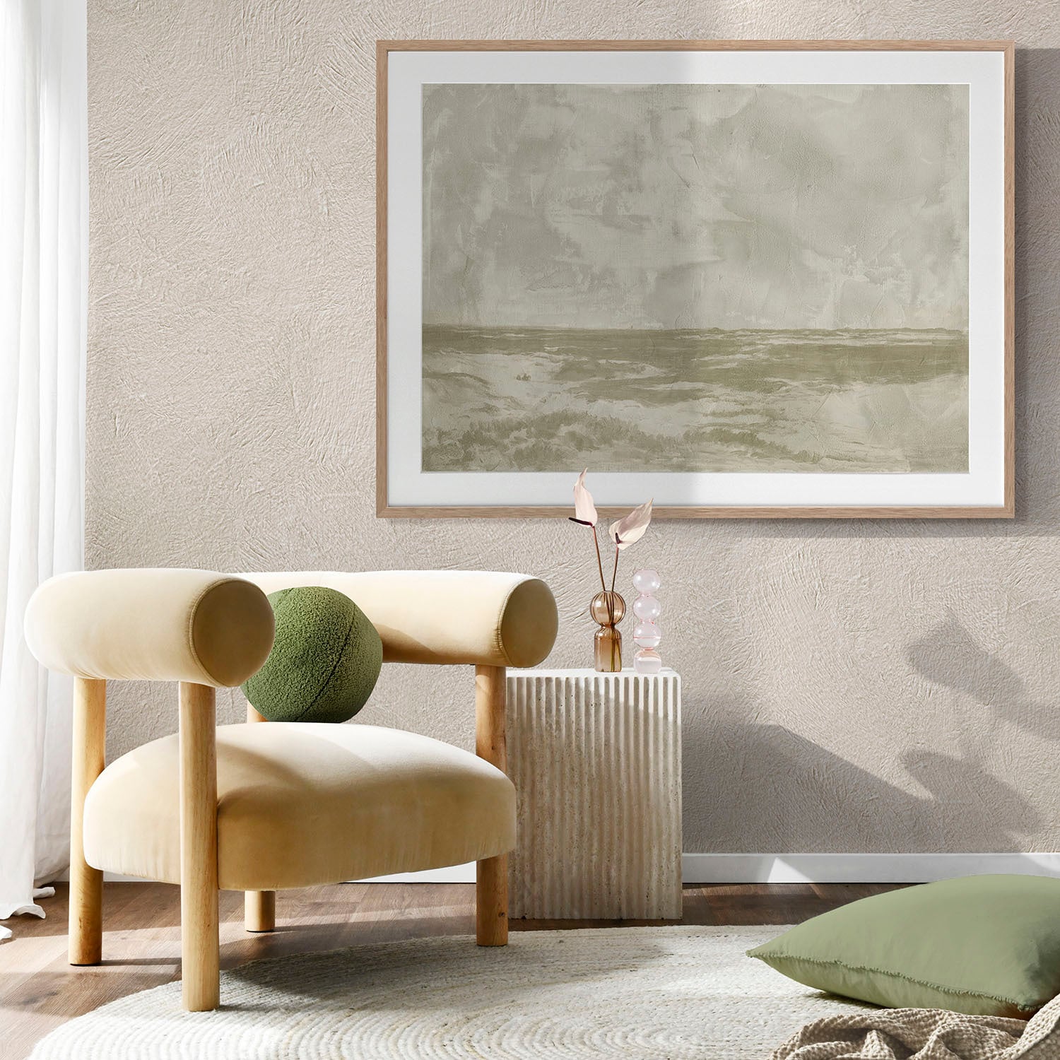 Organic Flow Printed Wall Art