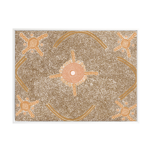 Mina Mina Jukurrpa IX Printed Wall Art