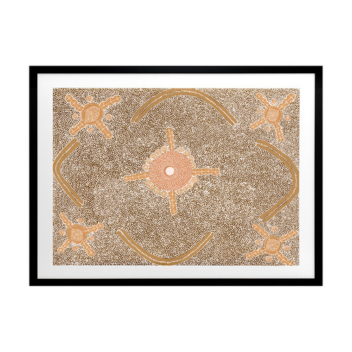 Mina Mina Jukurrpa IX Printed Wall Art