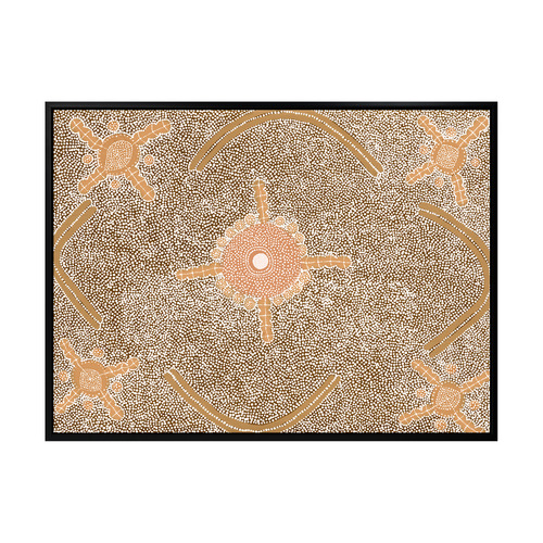 Mina Mina Jukurrpa IX Printed Wall Art