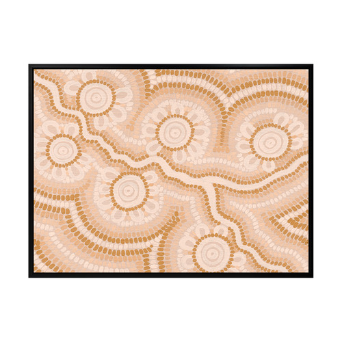 Neutral Connection to the River Printed Wall Art