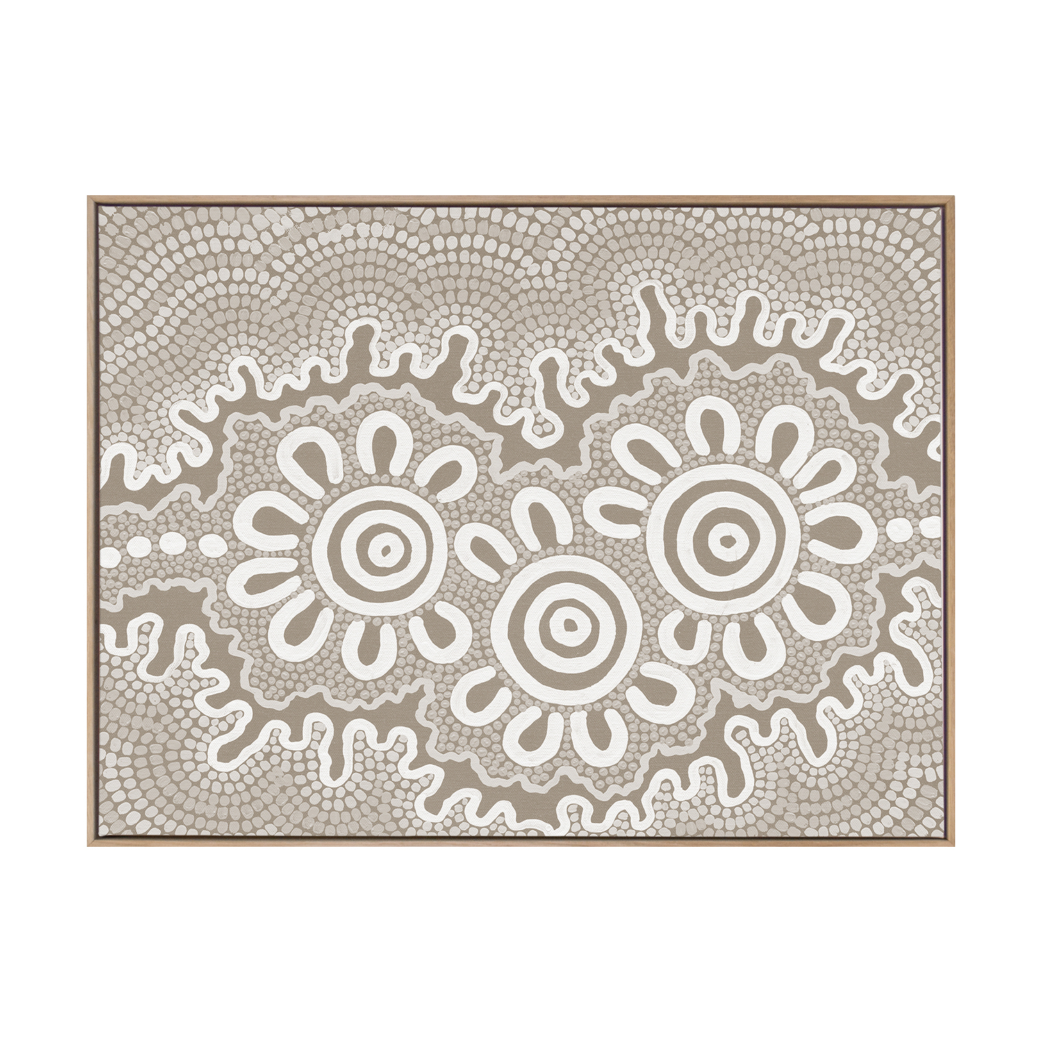 Grey Small Gatherings Printed Wall Art