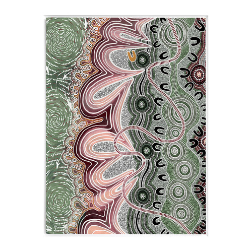 Green Mullet Run Canvas Wall Art