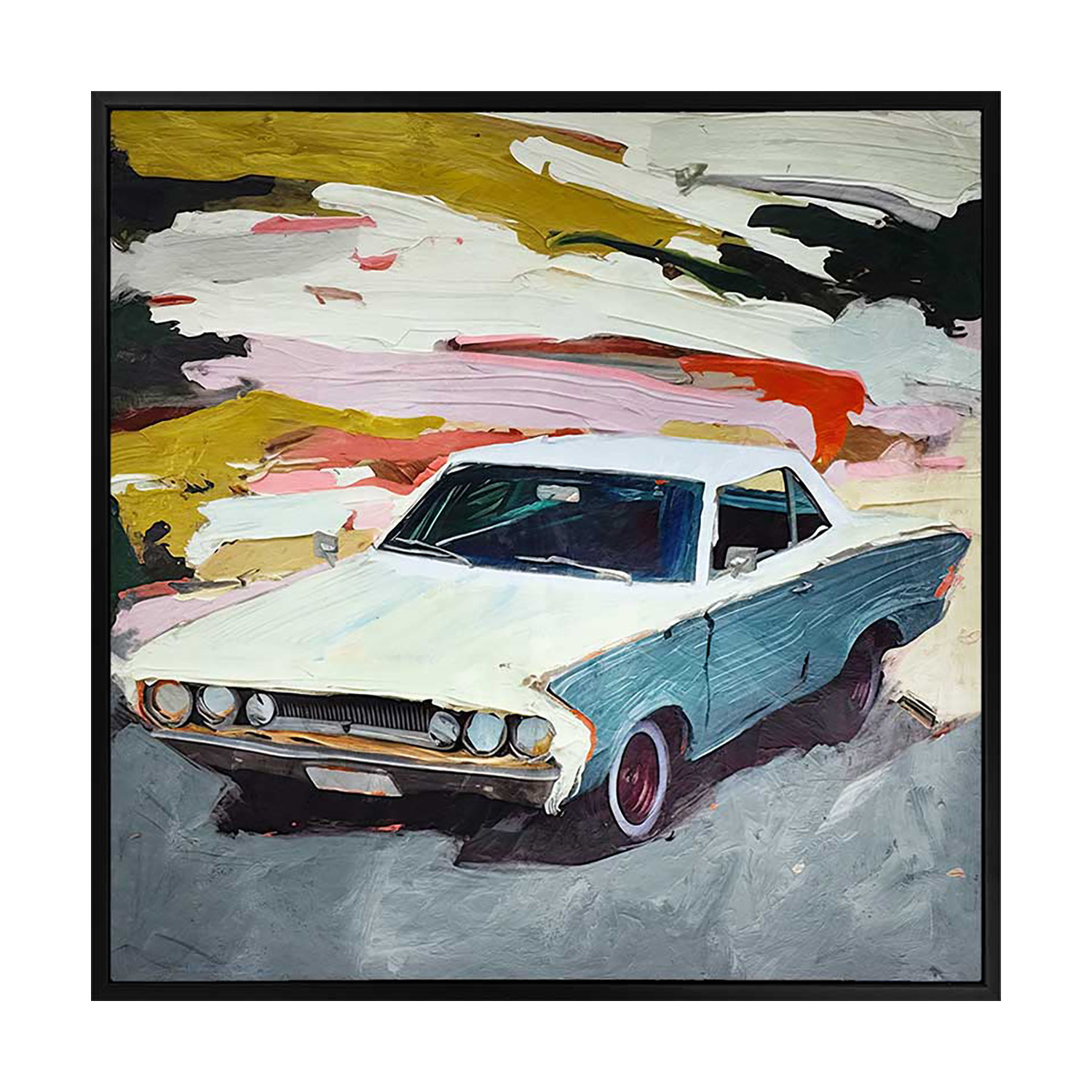 Vintage Car I Printed Wall Art