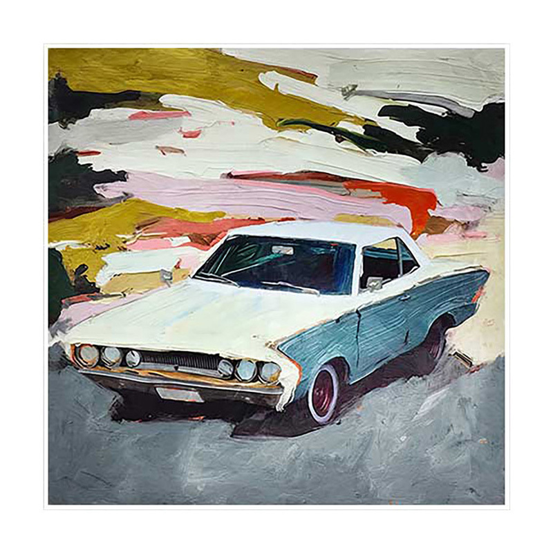 Vintage Car I Printed Wall Art