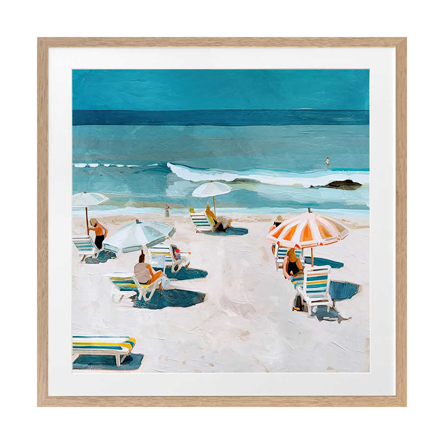Burleigh Beach II Printed Wall Art