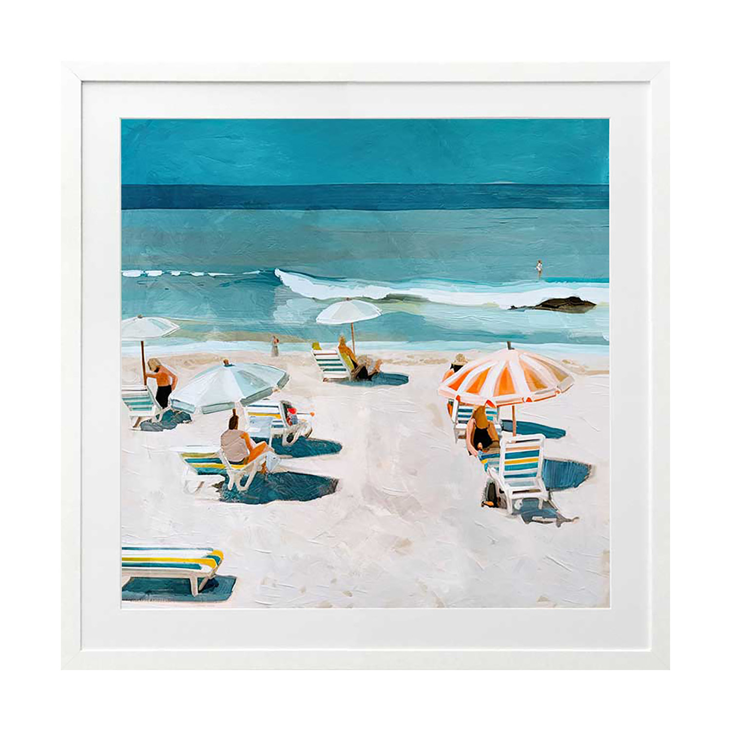 Burleigh Beach II Printed Wall Art