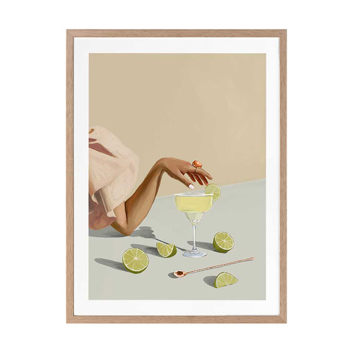 Lime Daiquiri Printed Wall Art