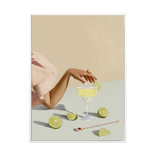 Lime Daiquiri Printed Wall Art