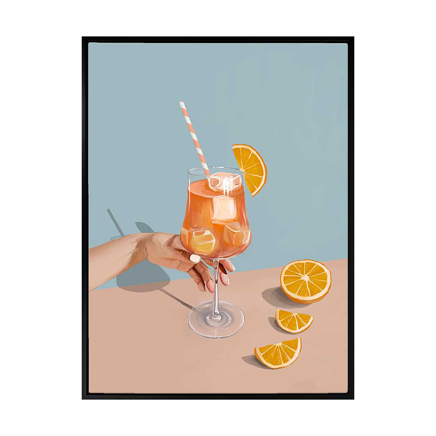 Campari Spritz Printed Wall Art