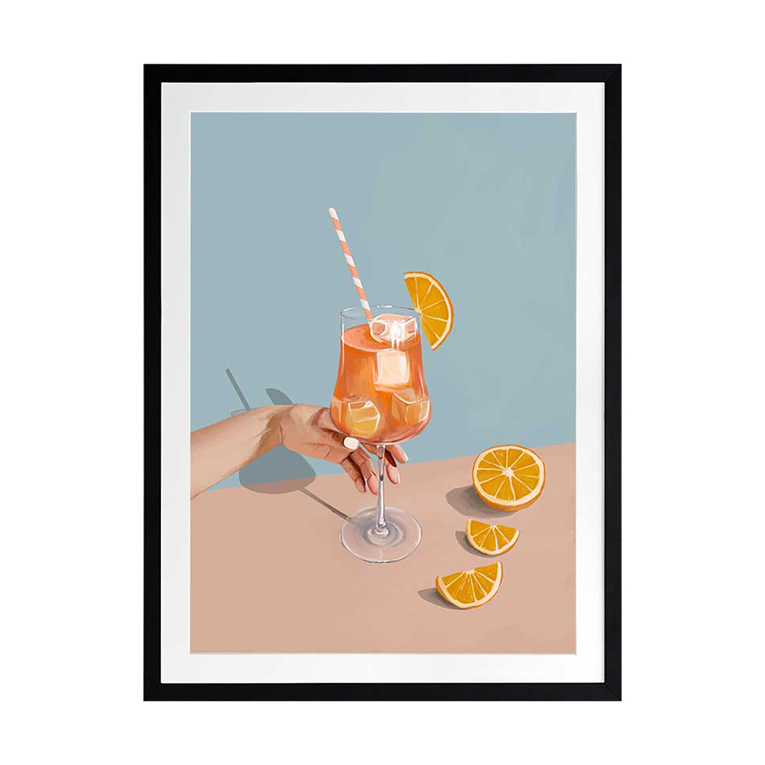 Campari Spritz Printed Wall Art