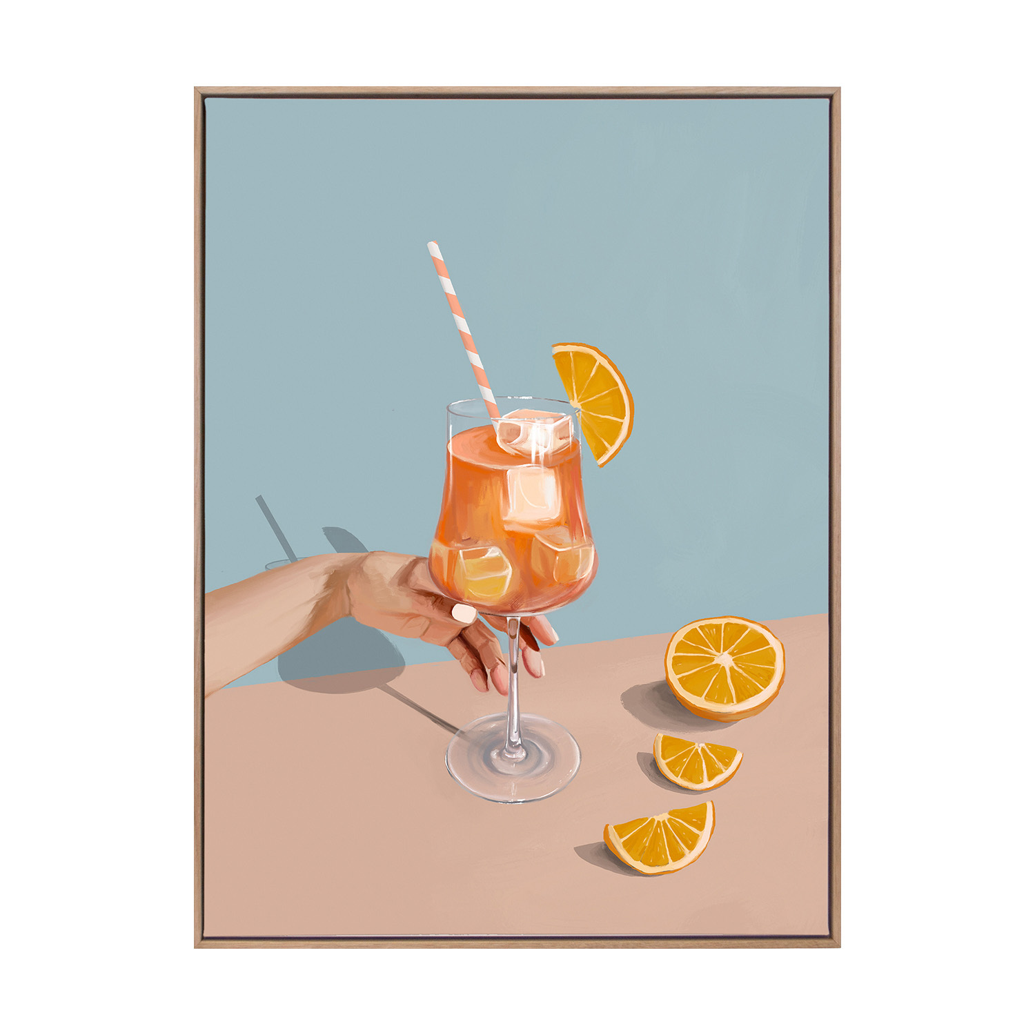 Campari Spritz Printed Wall Art