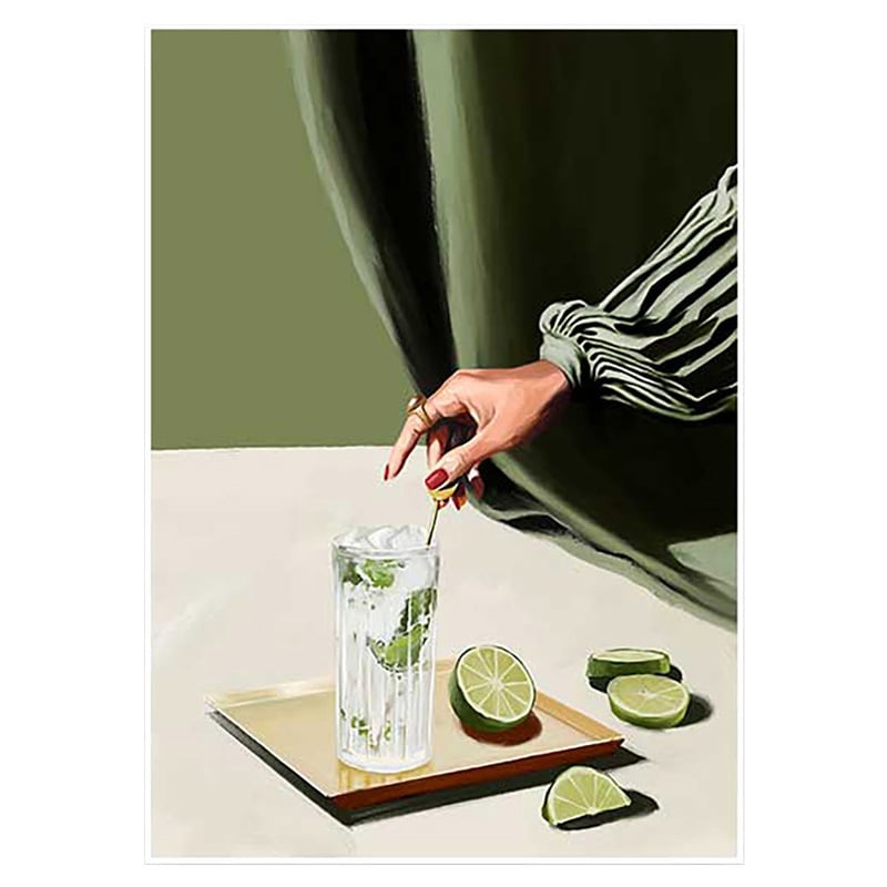 Mojito Printed Wall Art