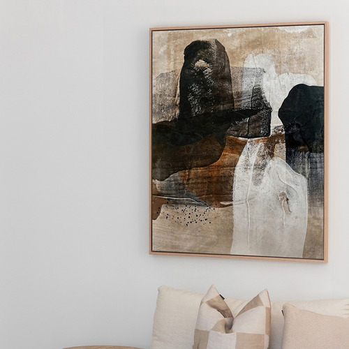 Earthen Hues II Canvas Wall Art | Temple & Webster