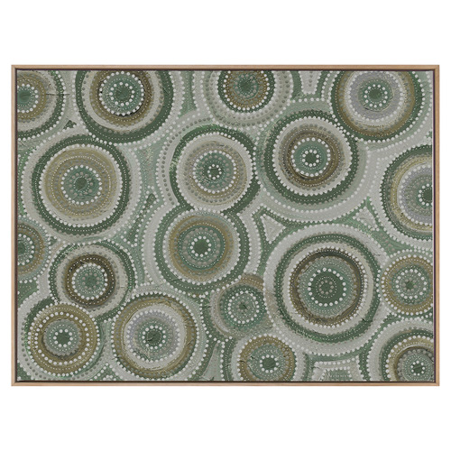 Green Nirrangi II Canvas Wall Art