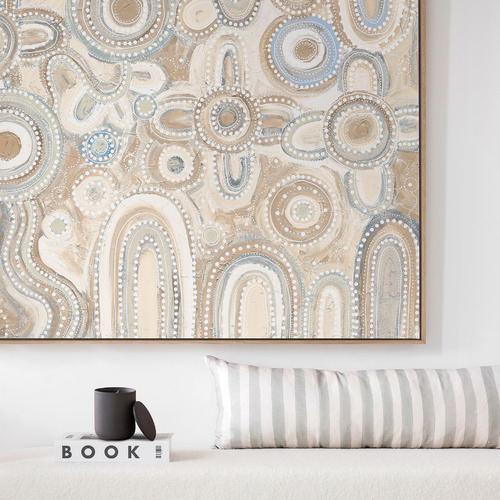 Neutral Yinaagang Canvas Wall Art