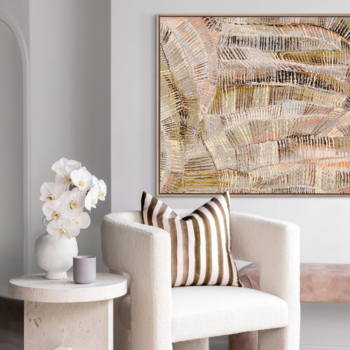 Neutral Dhala-Bu-Nya Canvas Wall Art