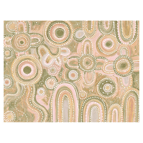 Multicolour Yinaagang Canvas Wall Art