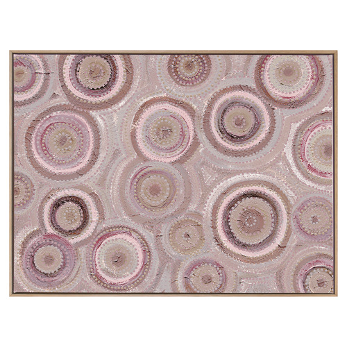 Purple Nirrangi II Canvas Wall Art