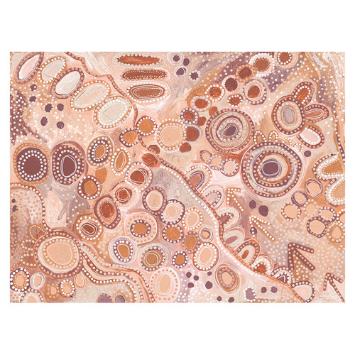 Warm Neutral Ngu-Nha Canvas Wall Art