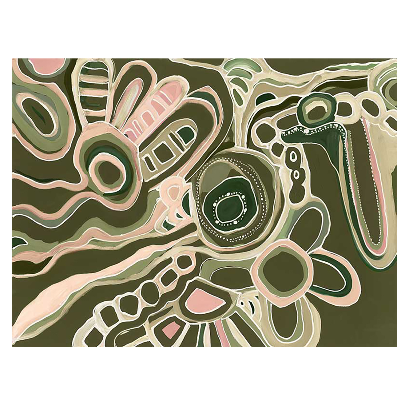 Flow of Country Canvas Wall Art