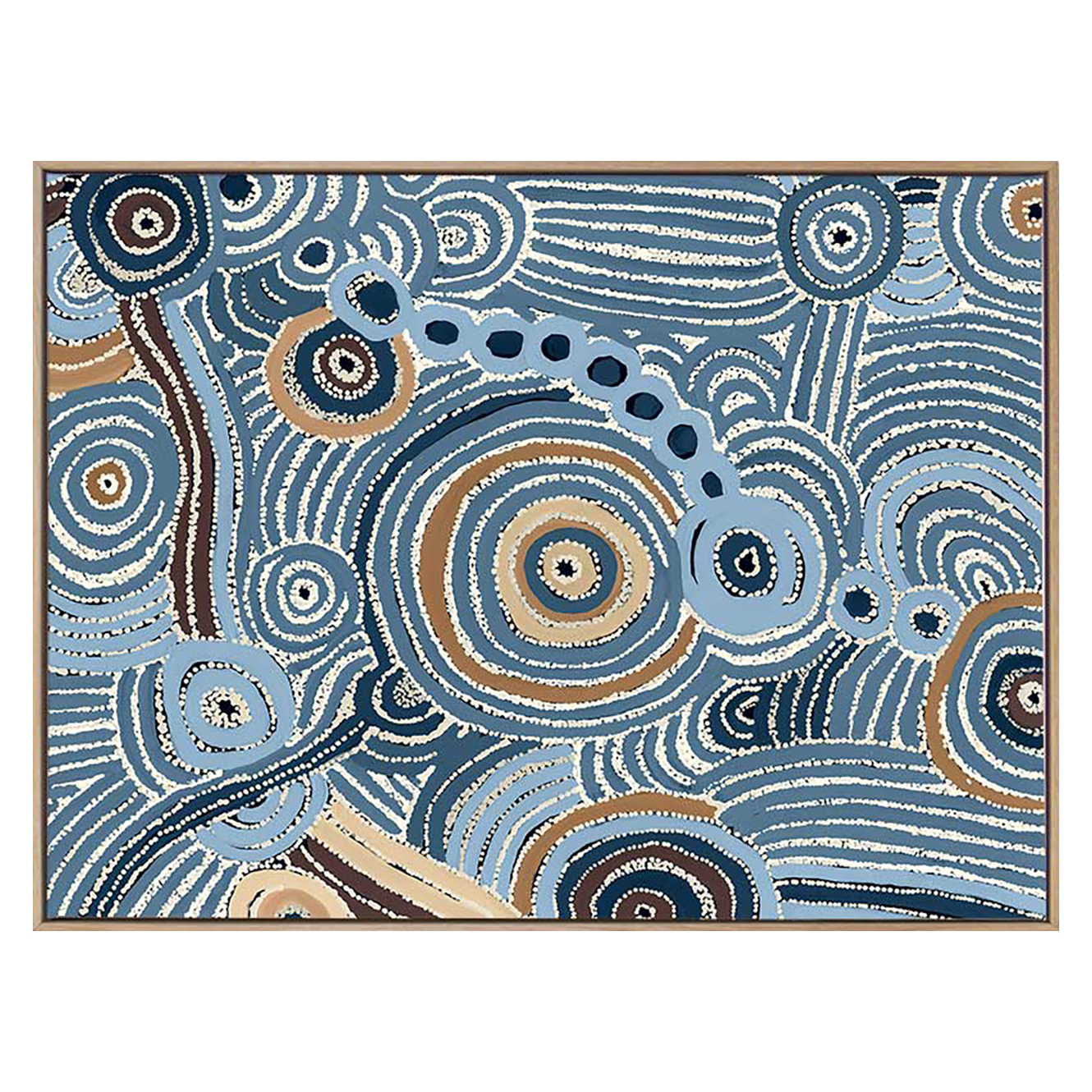 Connecting Waterways Canvas Wall Art