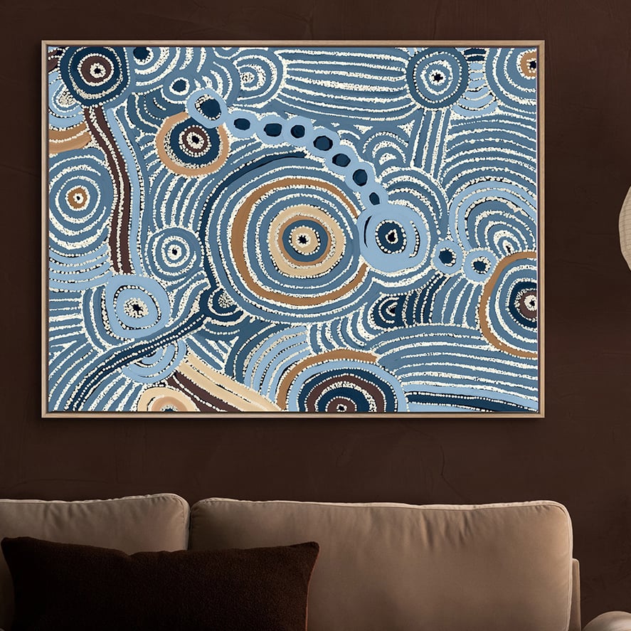 Connecting Waterways Canvas Wall Art