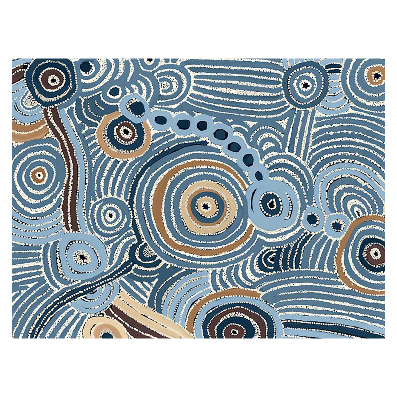 Connecting Waterways Canvas Wall Art