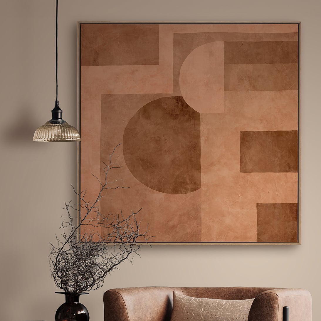 Carved II Canvas Wall Art