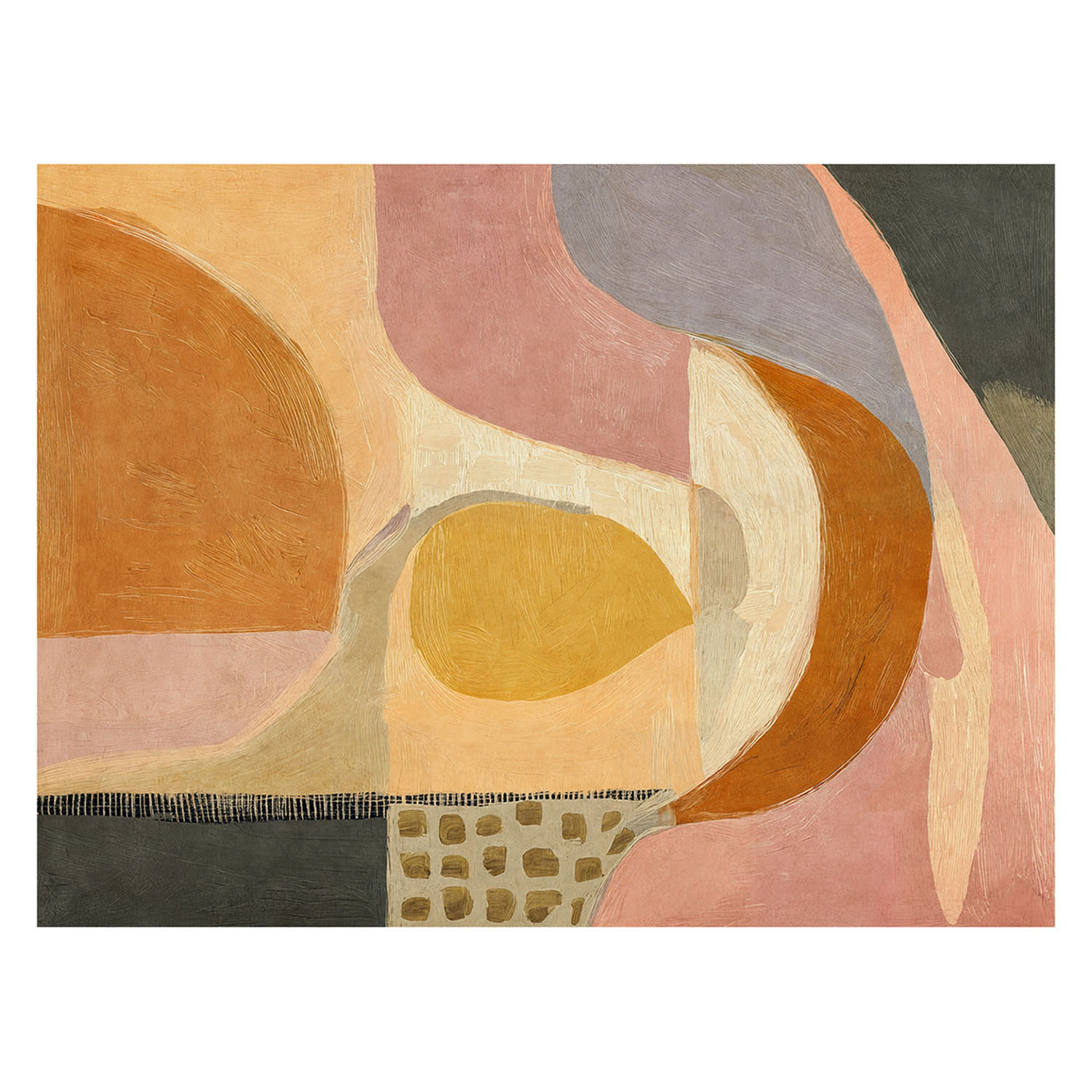 Warm Balance I Canvas Wall Art