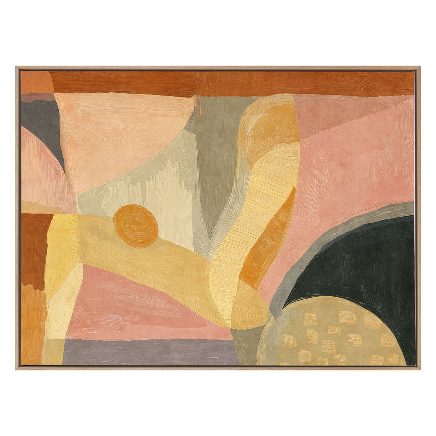 Warm Balance II Canvas Wall Art