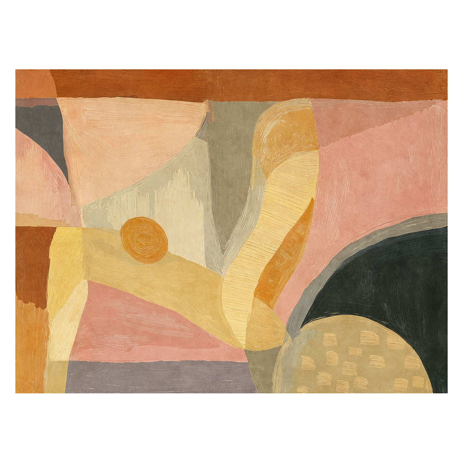 Warm Balance II Canvas Wall Art