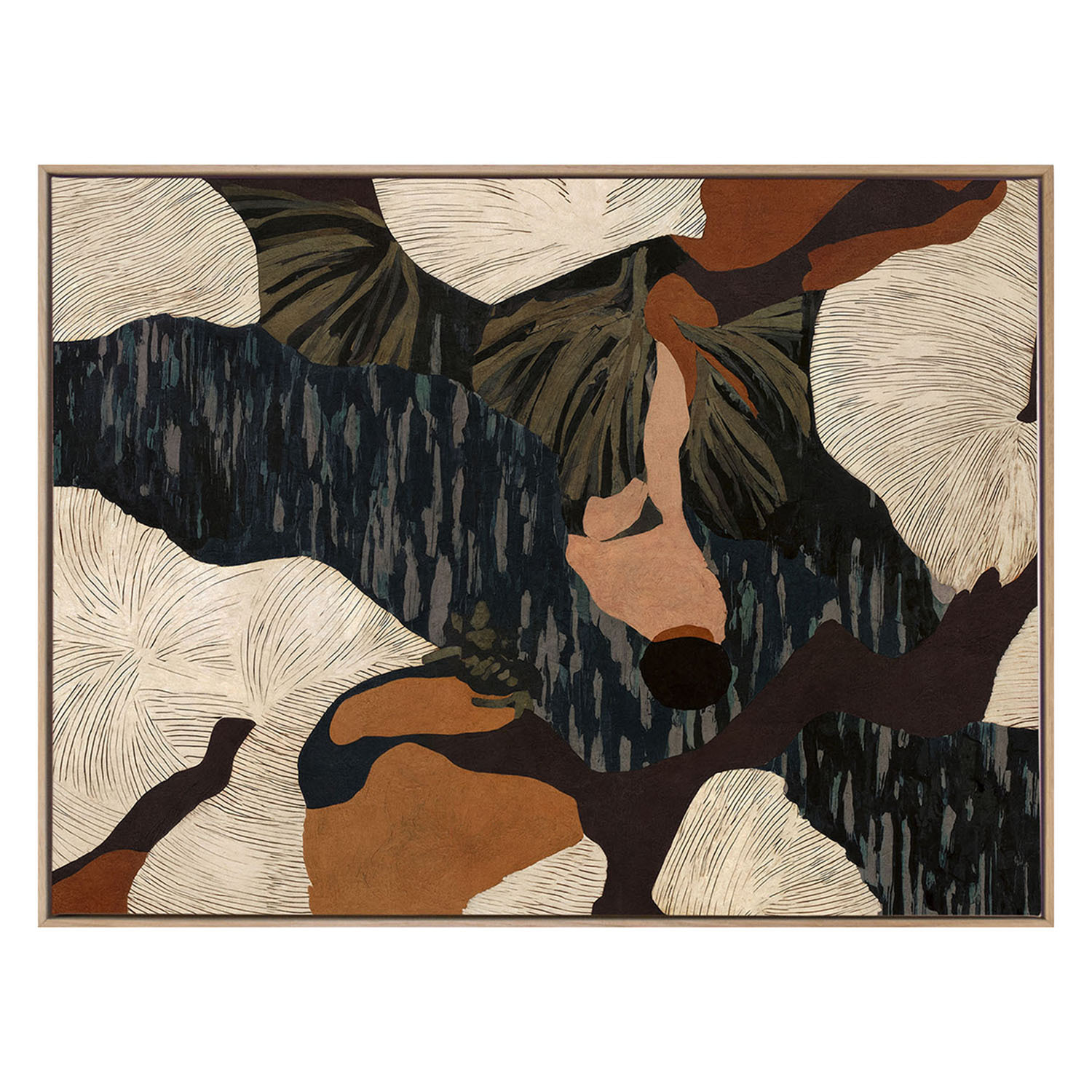 Between Banks I Canvas Wall Art