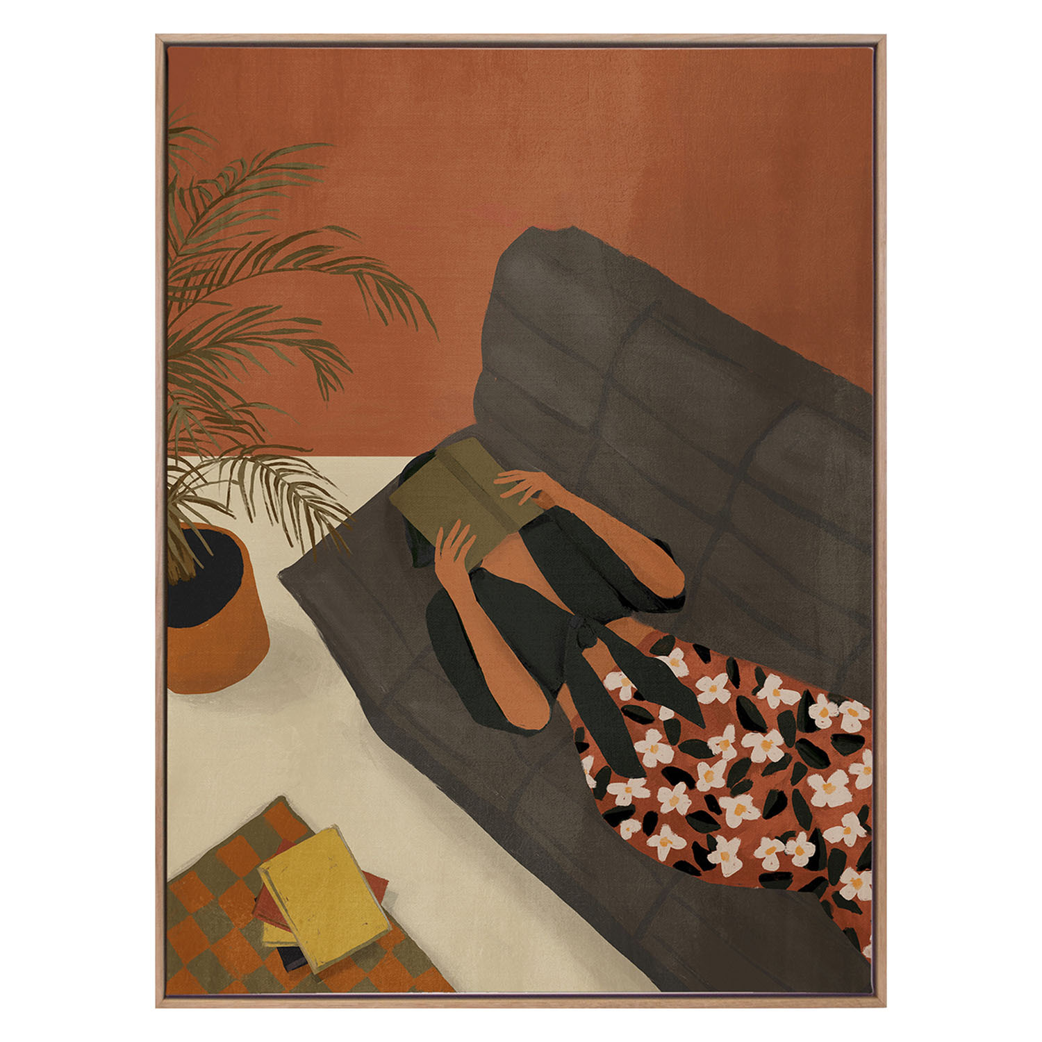 Lola Unhurried Canvas Wall Art