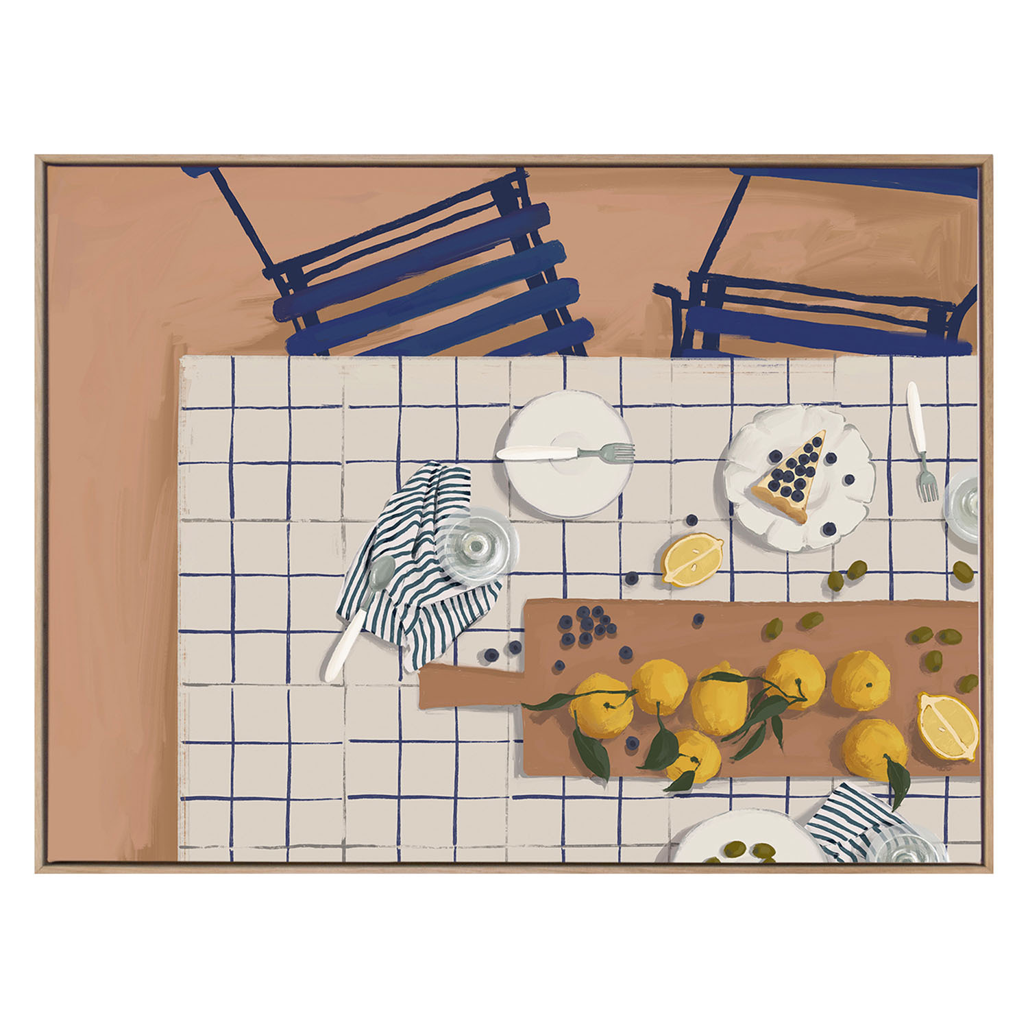 After Lunch Canvas Wall Art