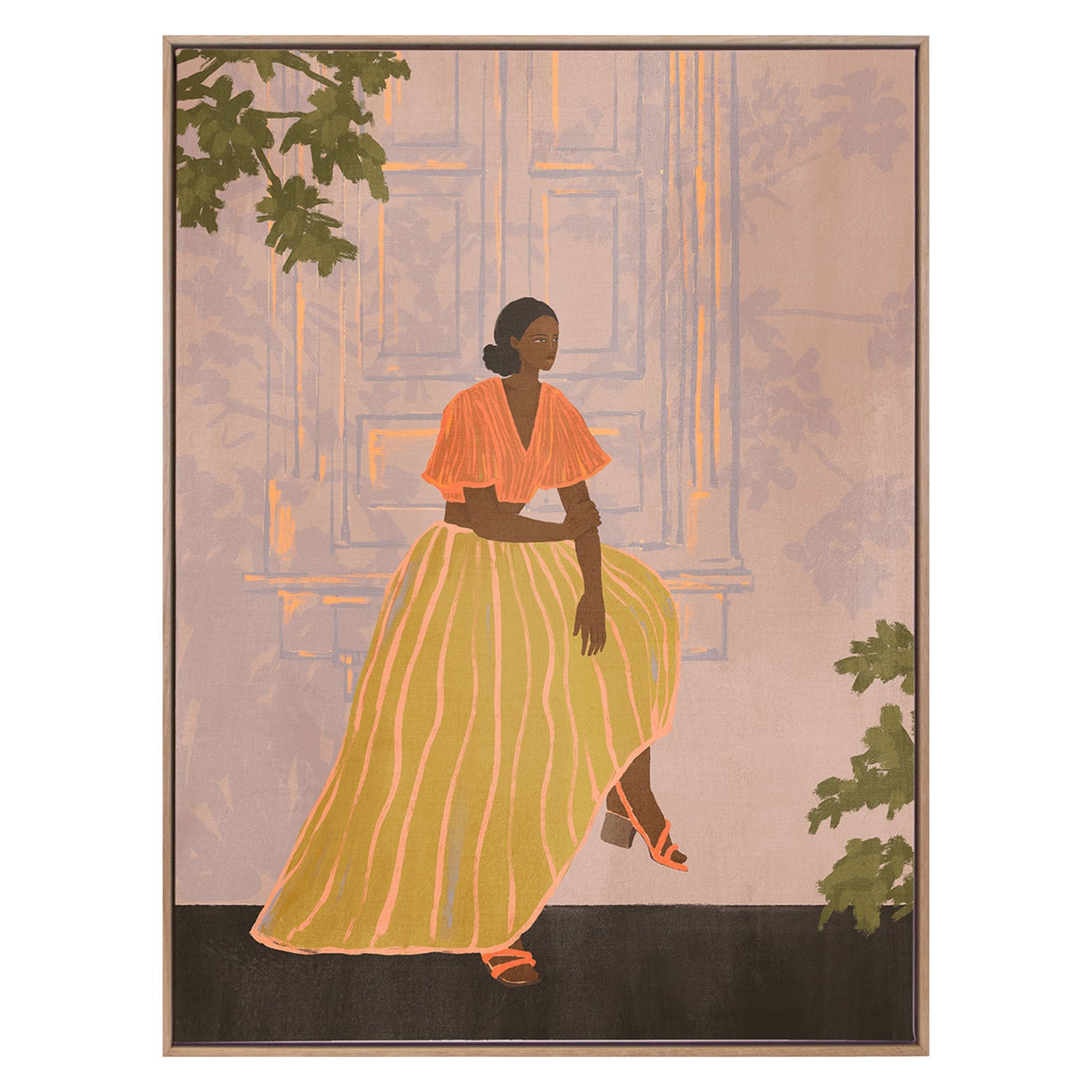 Ailene, Darling Canvas Wall Art
