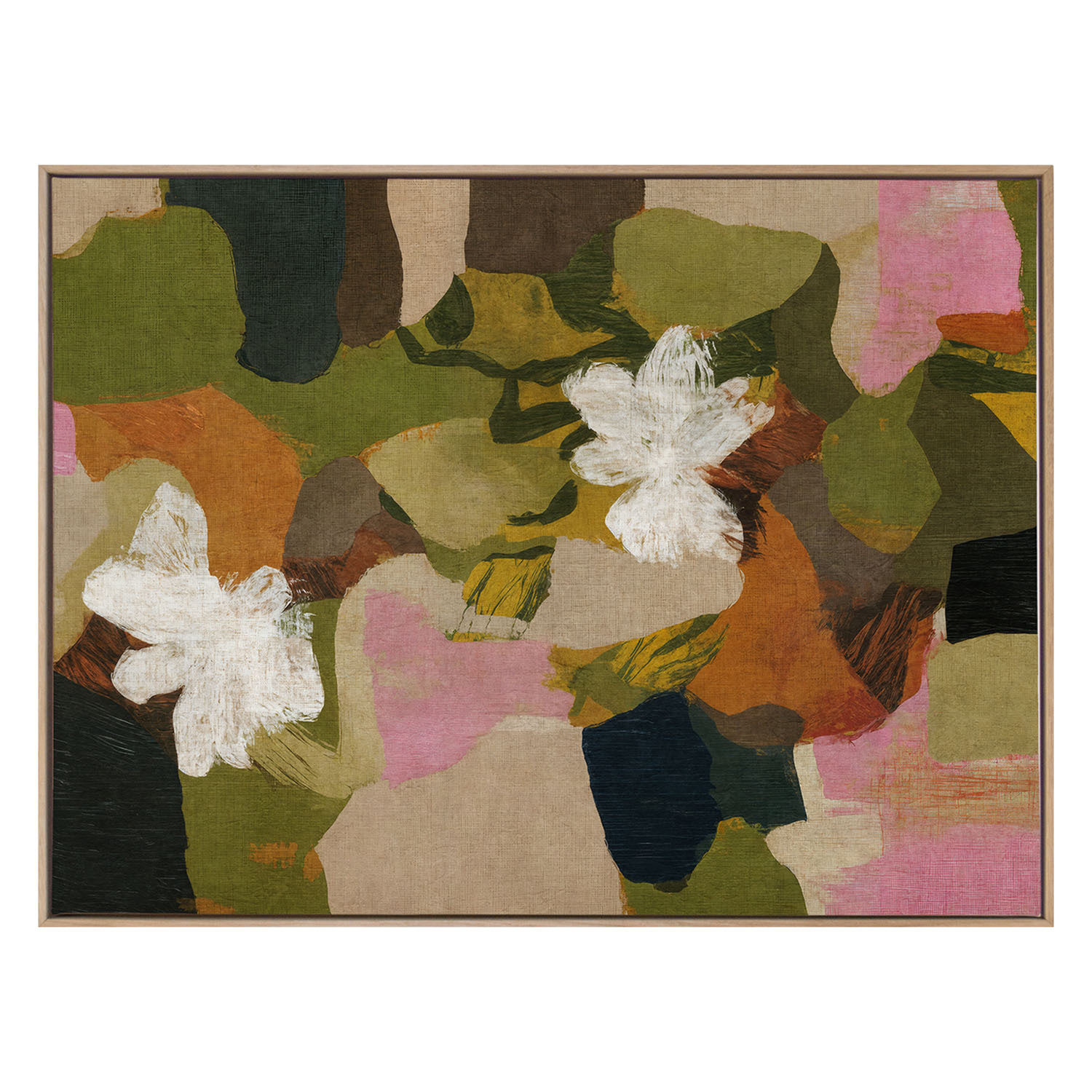 Soft Camouflage I Canvas Wall Art