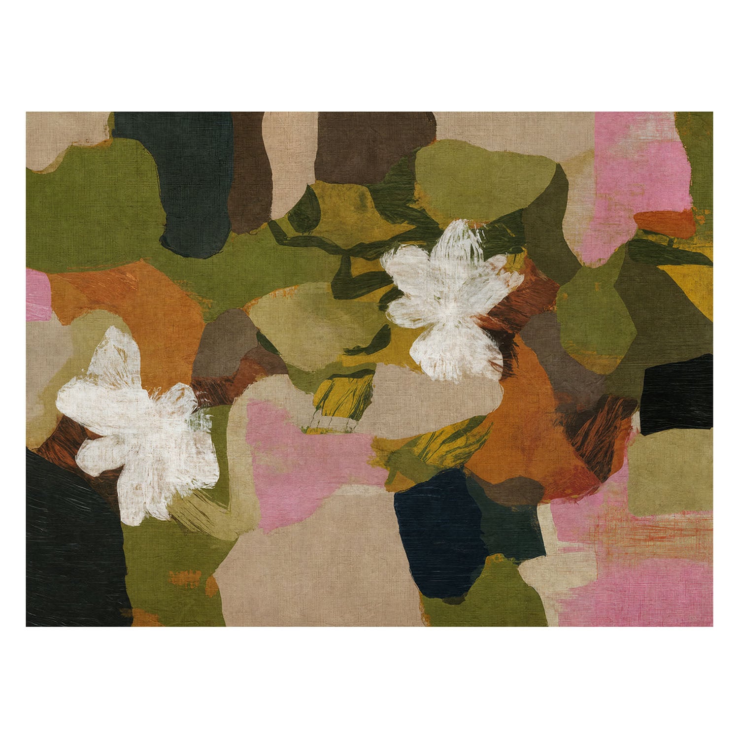 Soft Camouflage I Canvas Wall Art