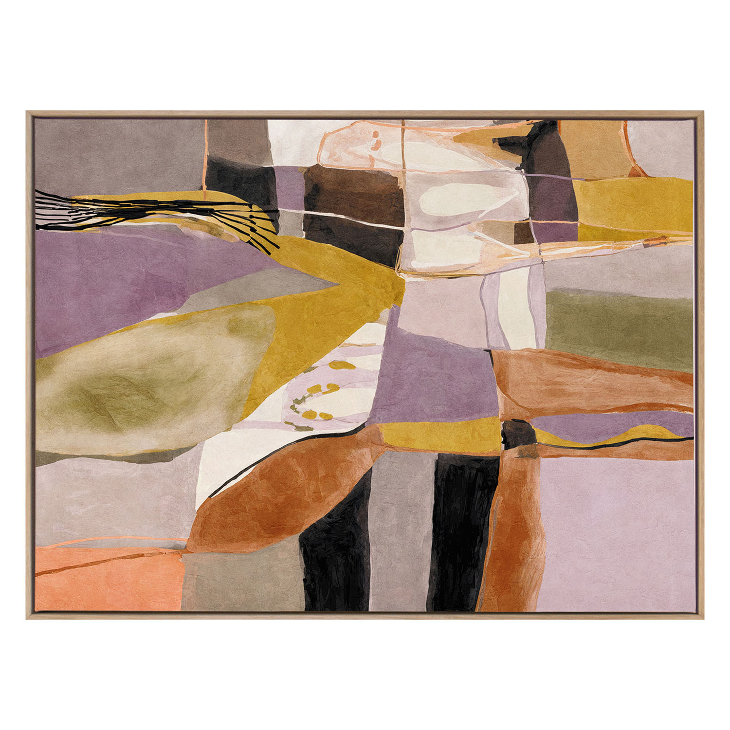 Held Shapes I Canvas Wall Art