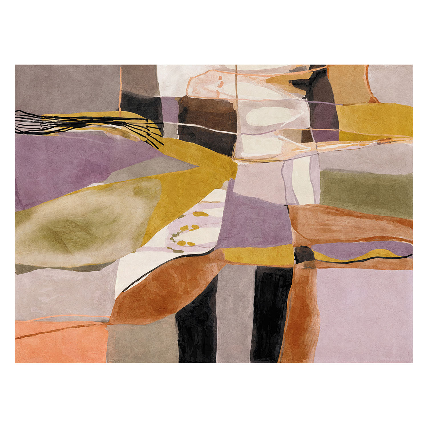 Held Shapes I Canvas Wall Art