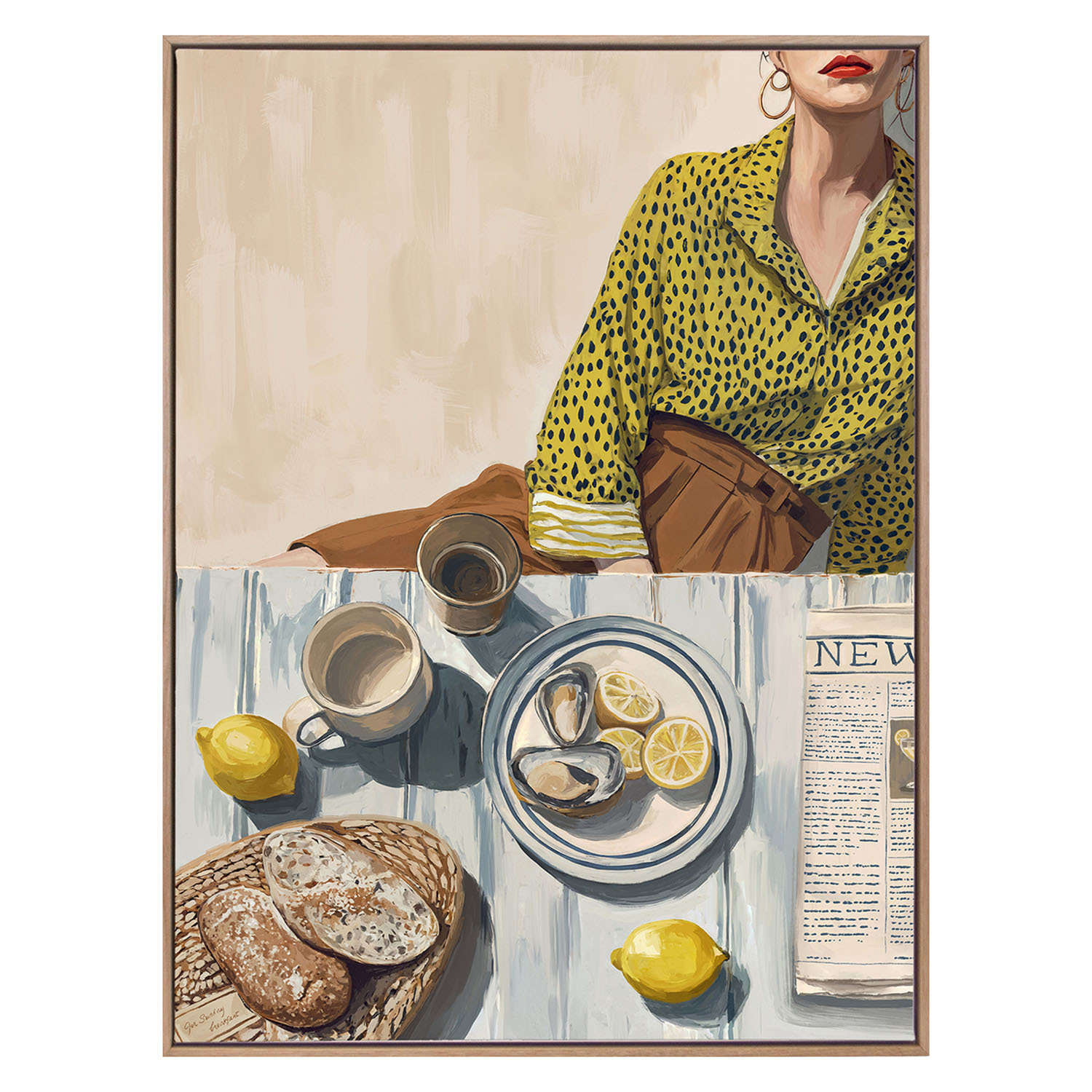 Cheryl's Day Off Canvas Wall Art